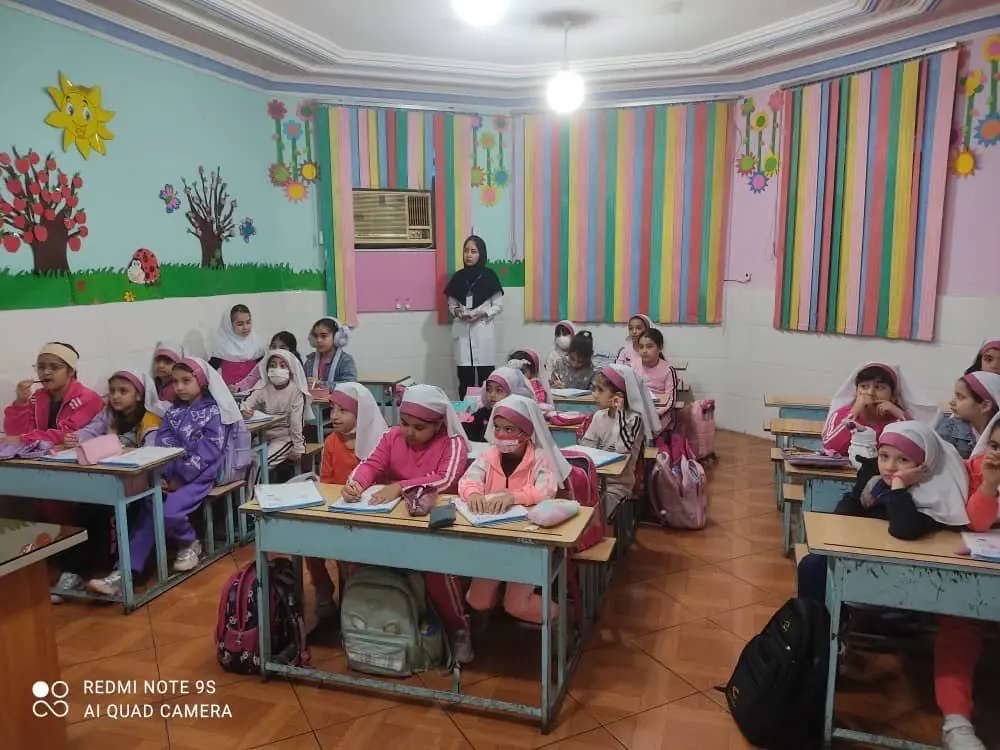 دانش‌آموزان در کلاس